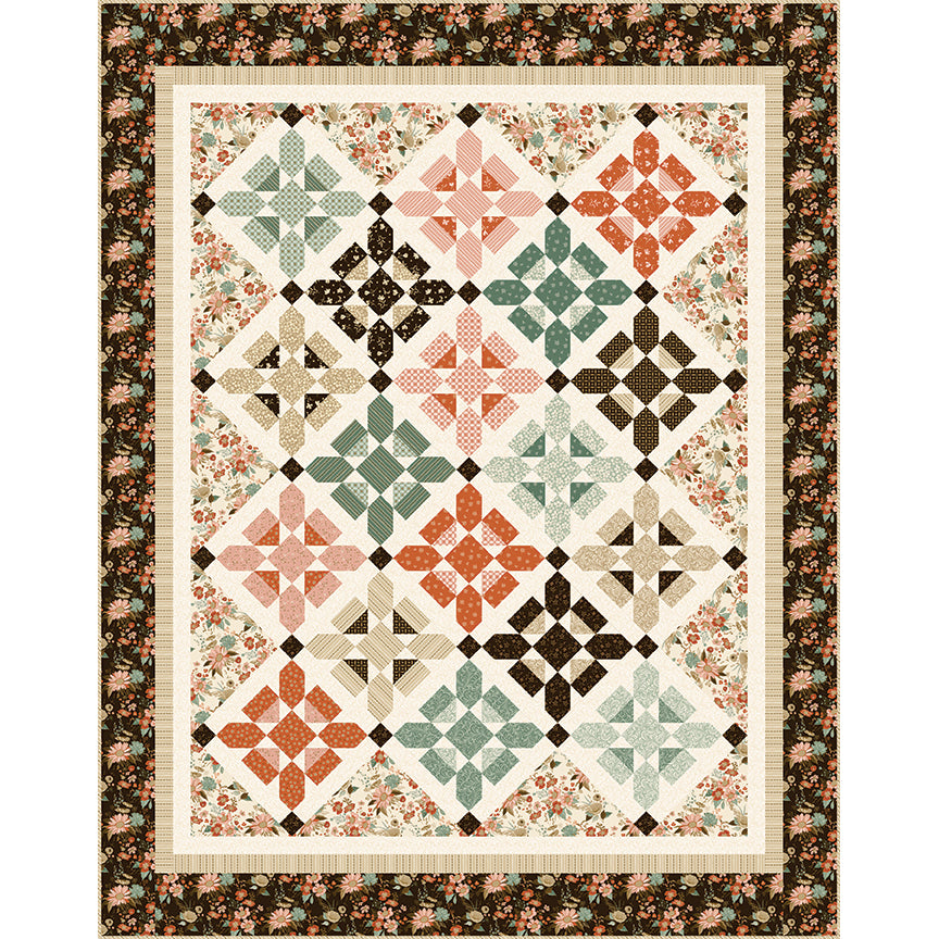 Let's Get Fancy Quilt Pattern by Sandy Gervais