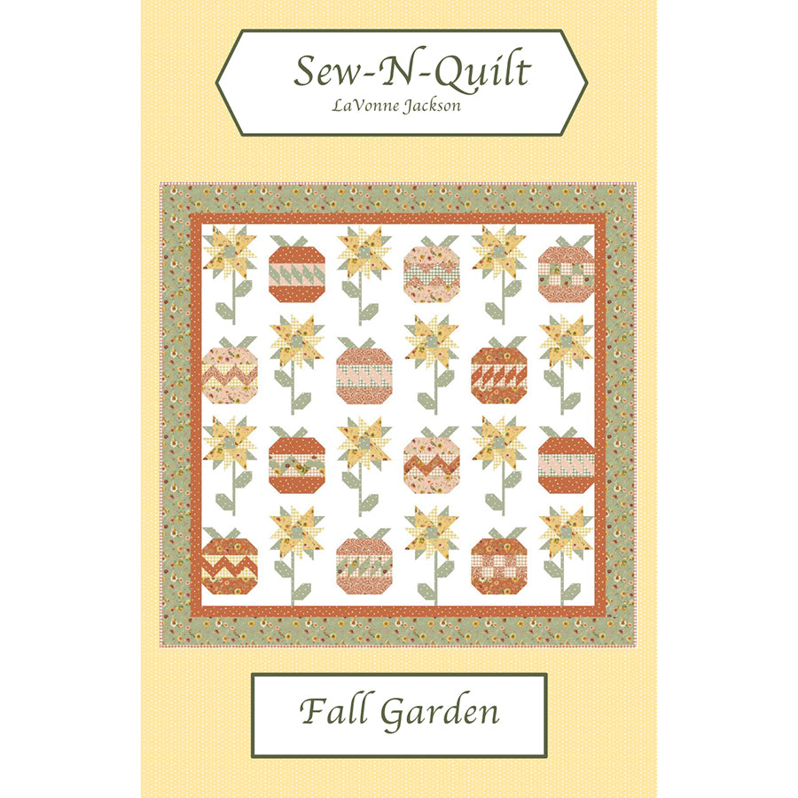 Fall Garden Quilt Pattern by Sew-N-Quilt