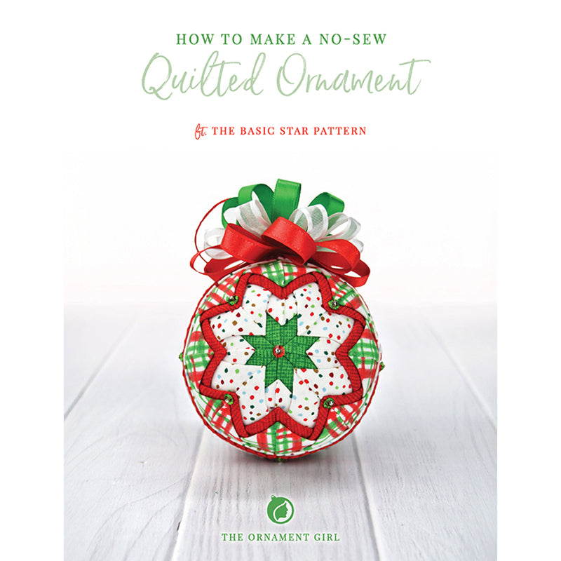 Basic Star No Sew Ornaments Pattern Book by The Ornament Girl