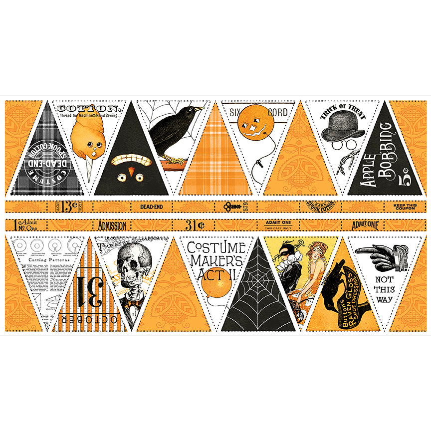 Costume Maker's Act II 24" Costume Party Burning Panel Multi