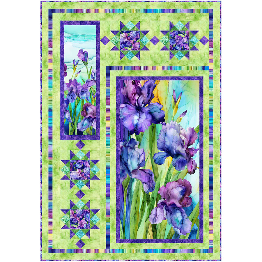 Stella Flora Quilt Pattern by Patti's Patchwork