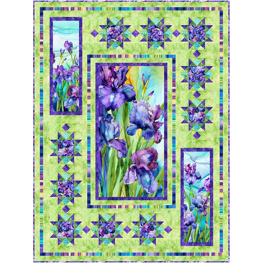 Stella Flora Quilt Pattern by Patti's Patchwork