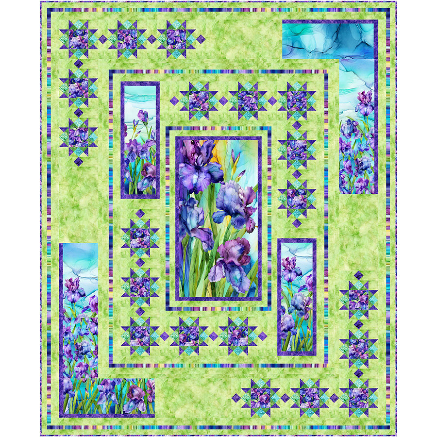 Stella Flora Quilt Pattern by Patti's Patchwork