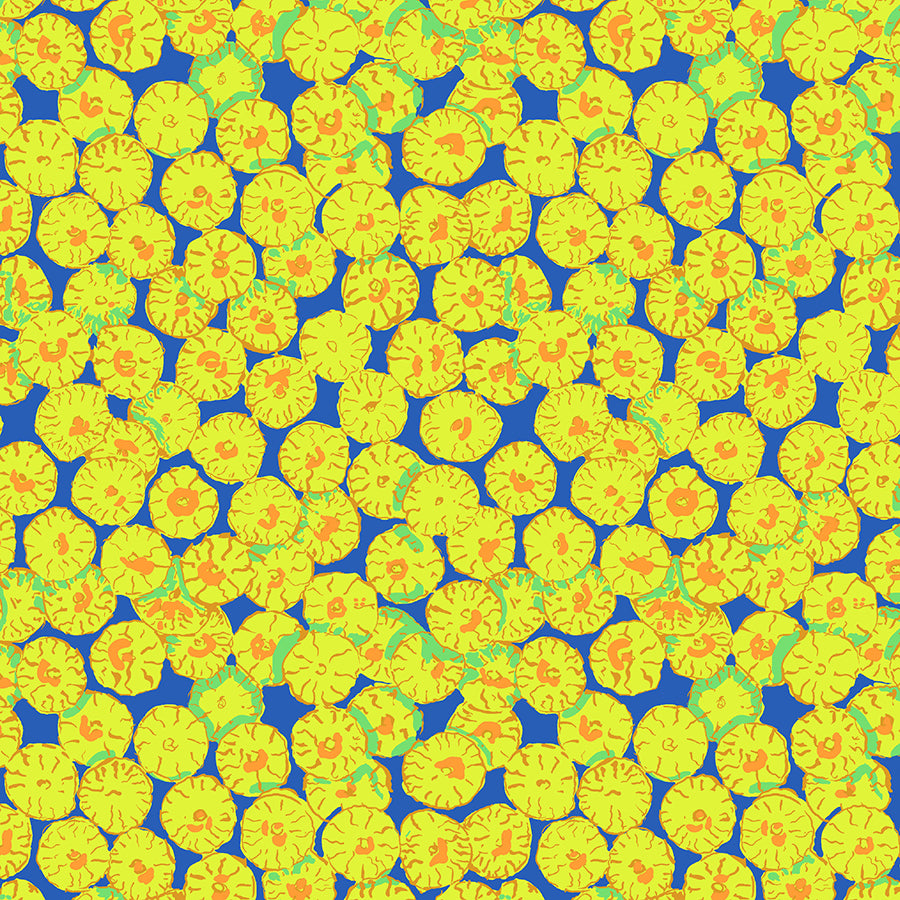 Kaffe Fassett Collective Sand Dollar Blue