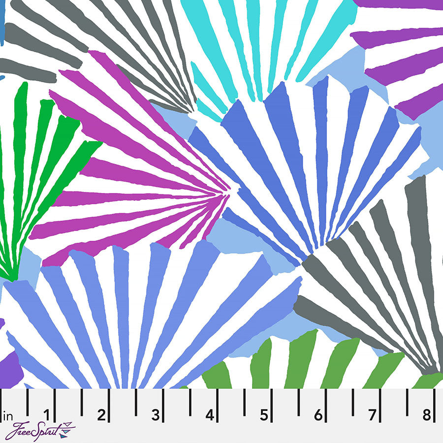 Kaffe Fassett Collective Fanfare Blue