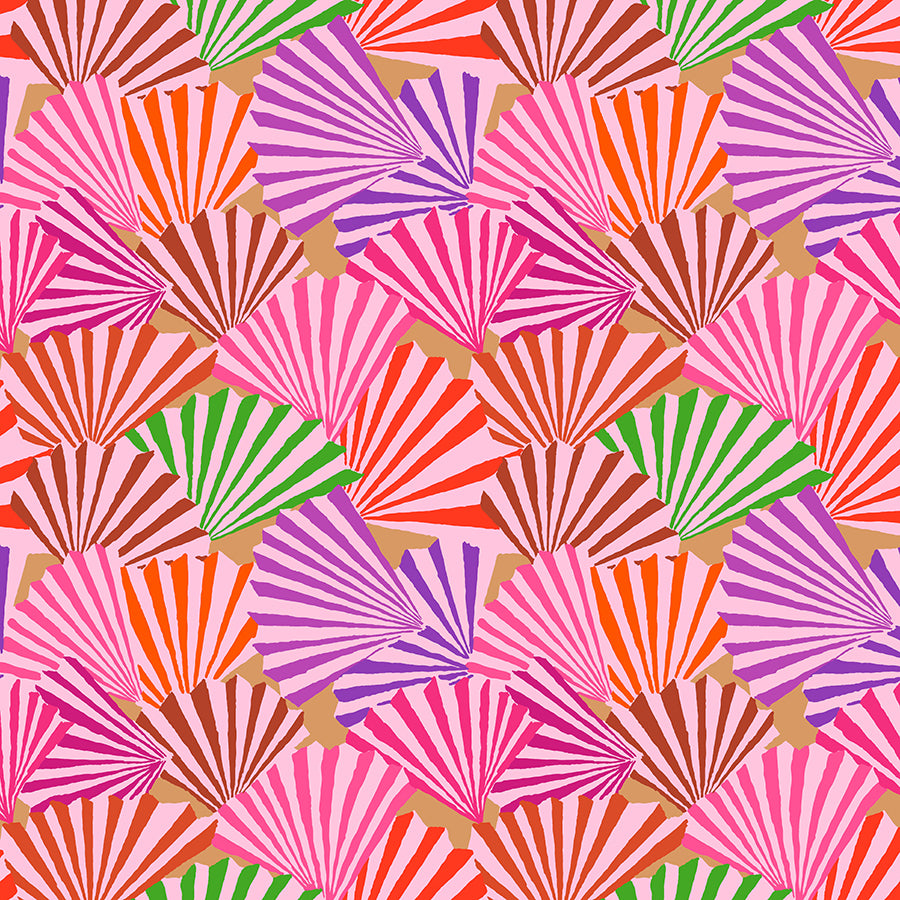 Kaffe Fassett Collective Fanfare Red