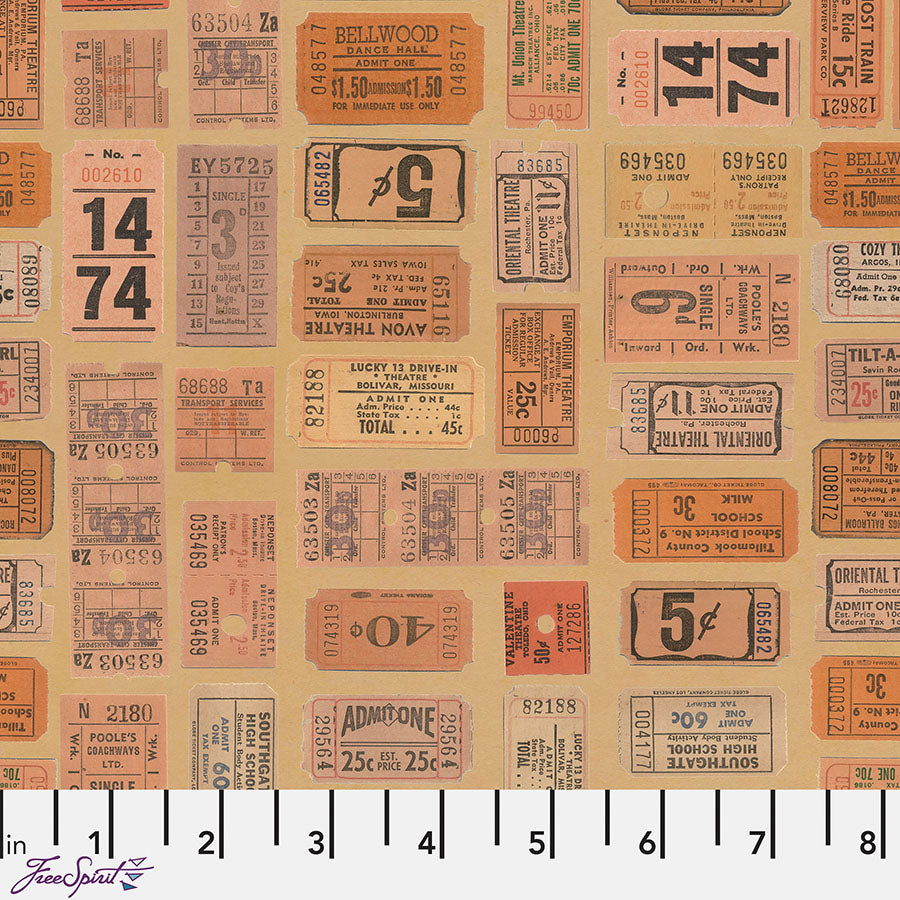 Eclectic Elements Palette - Orange Tickets Orange