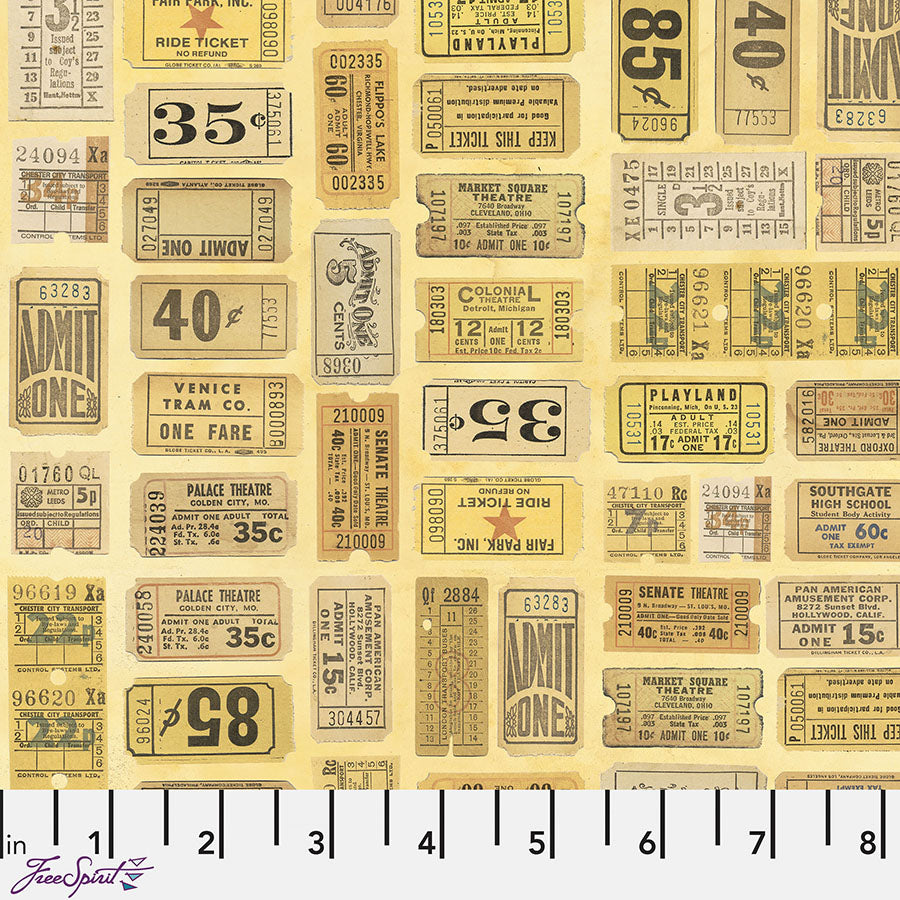 Eclectic Elements Palette - Yellow Tickets Yellow