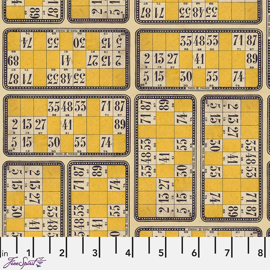 Eclectic Elements Palette - Yellow Numbers Yellow