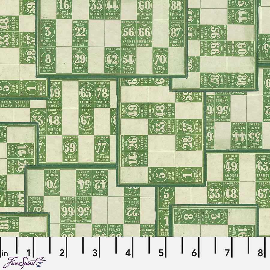 Eclectic Elements Palette - Green Numbers Green