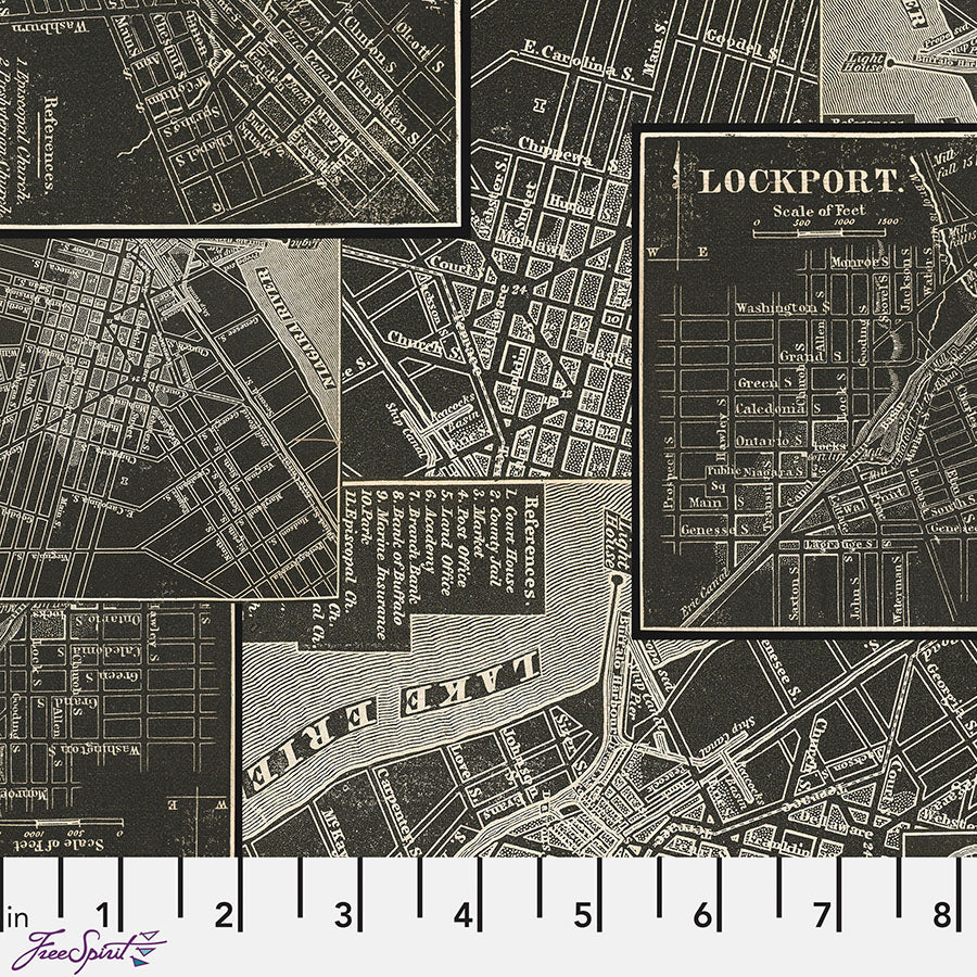 Eclectic Elements Palette - Charcoal Map Charcoal