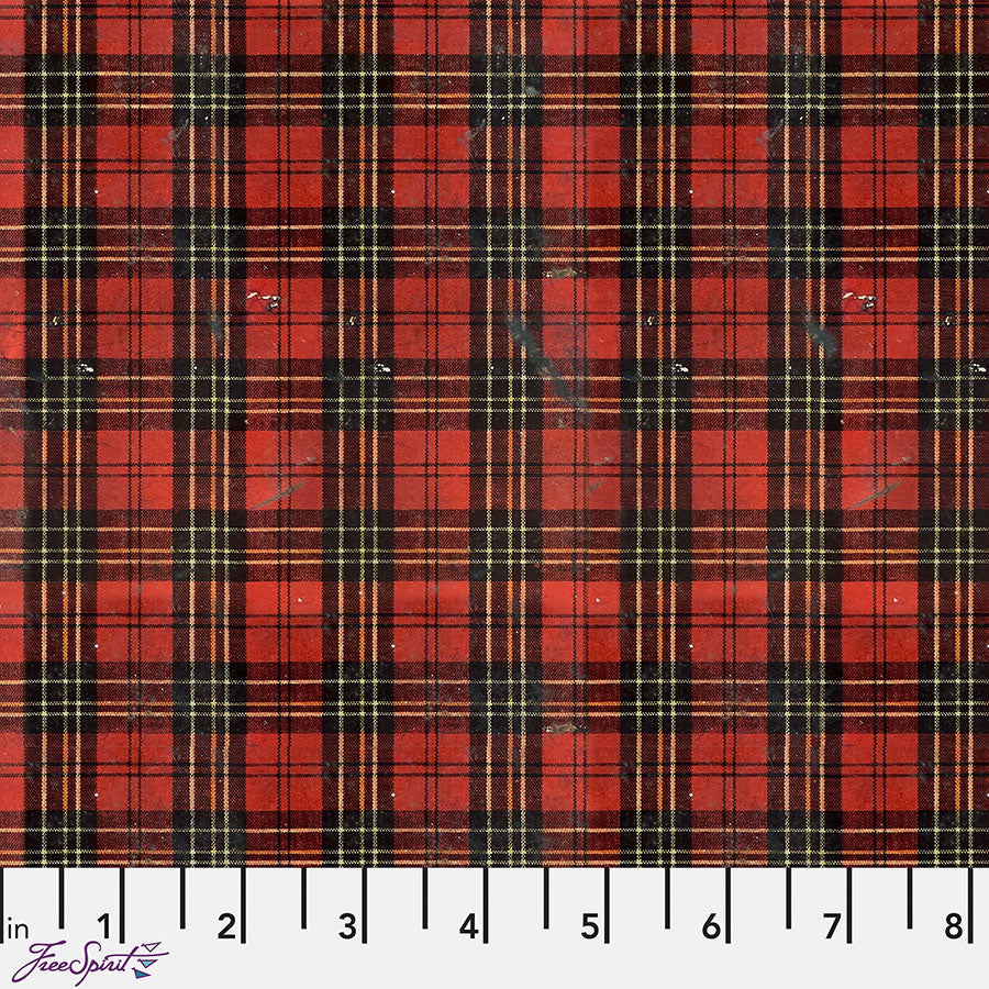 Eclectic Elements Palette - Seasonal Worn Plaid Christmas