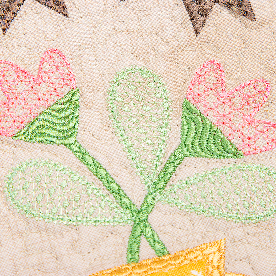 Machine Embroidery USB Prim Quilt by Lori Holt for Riley Blake