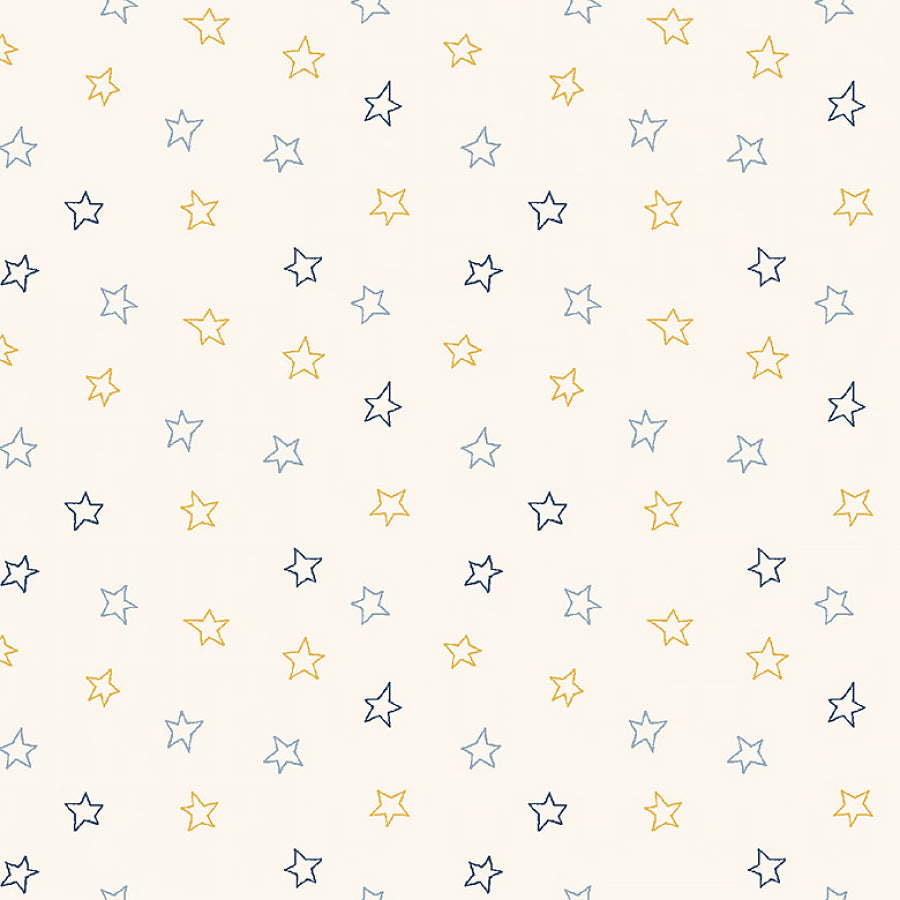 Snowman's Village Stars Cream