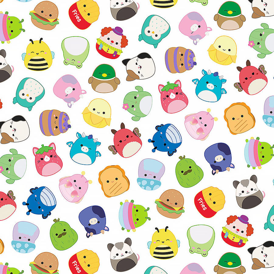 Squishmallows Tossed Friends White