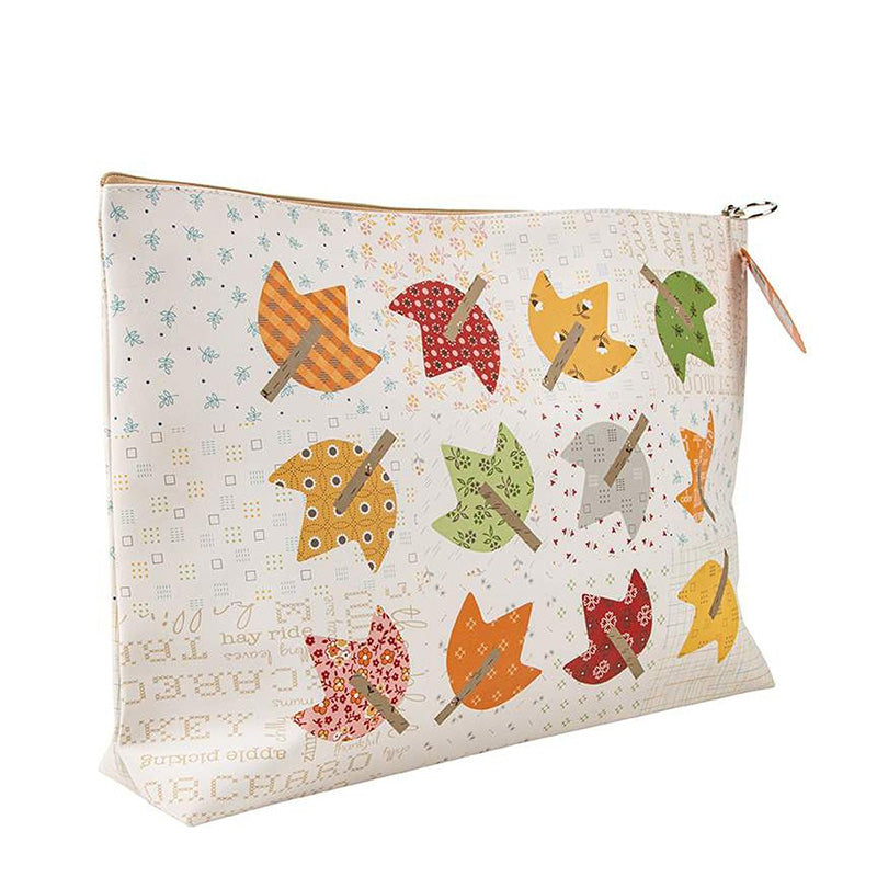 Autumn Vinyl Project Bag by Lori Holt for Riley Blake