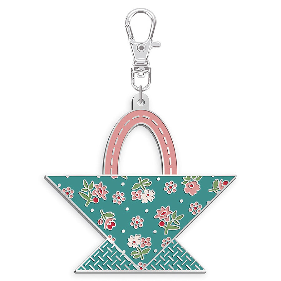 Lori Holt Enamel Happy Charm Flower Basket by Riley Blake