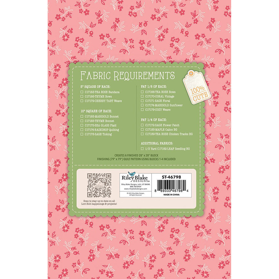 Farmer's Daughter Quilt Seeds Summer Barn