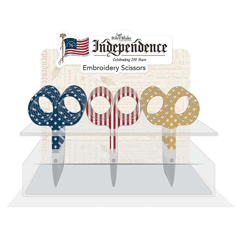 Independence Embroidery Scissors from Riley Blake