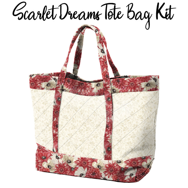 Scarlet Dreams Tote Bag Kit from Wilmington