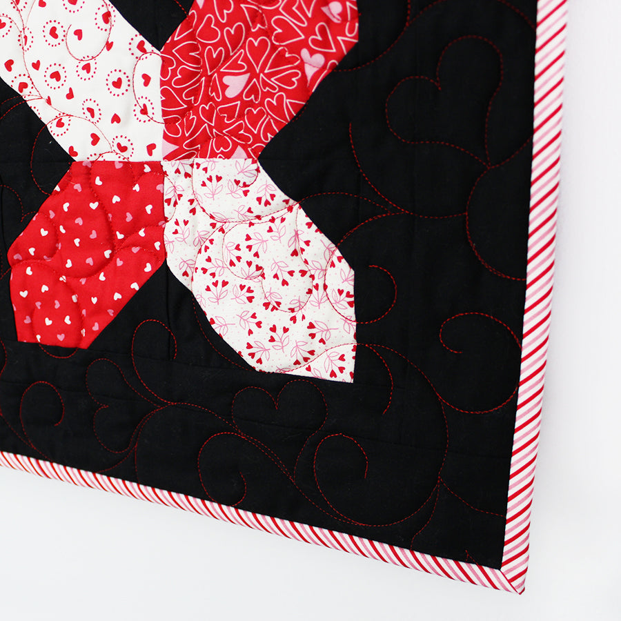 Sew This Is Love Table Topper Quilt Pattern PDF Download