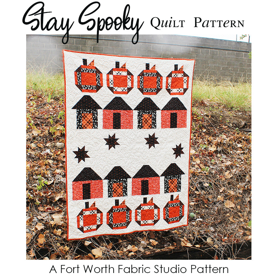 Stay Spooky Quilt Pattern PDF Download