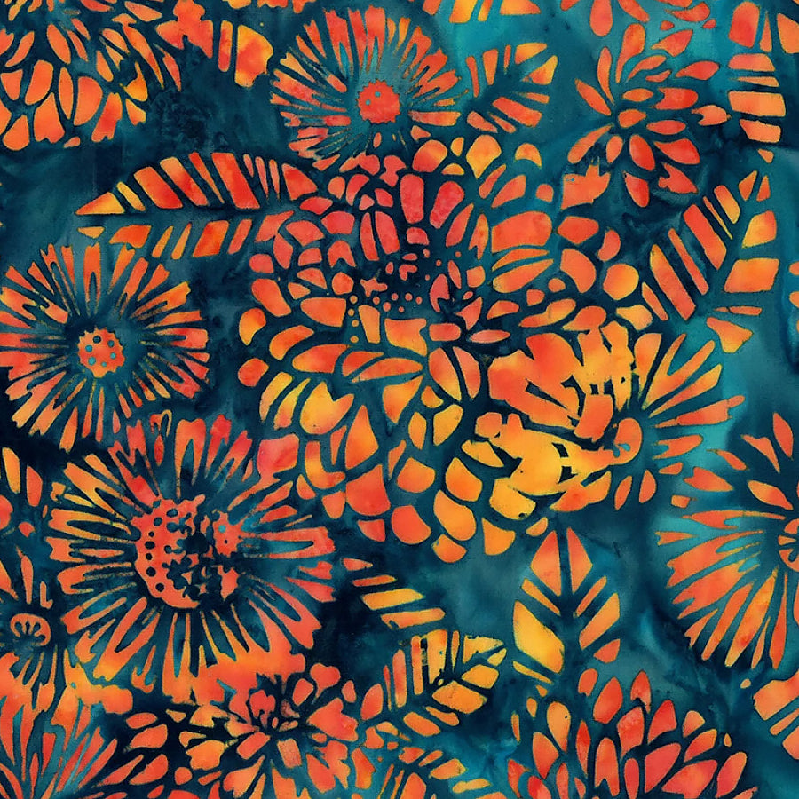 Monarch Migration Bali Batiks Petals Monarch